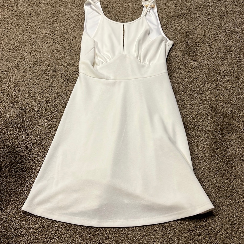 White dress